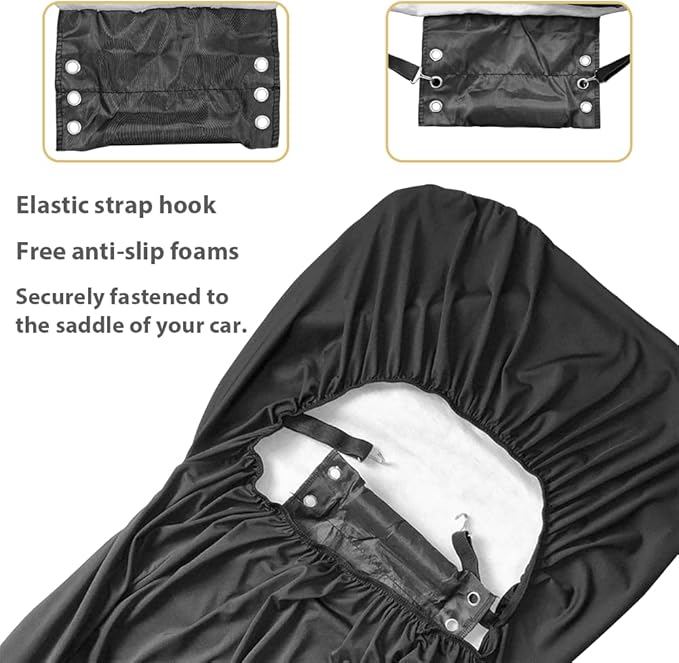Camo Hunting Deer Car Seat Covers Set of 2 Breathable Front Seat Covers Stretch Polyester Fabric Cover Soft Front Seat Cover Universal Fit for Auto SUV