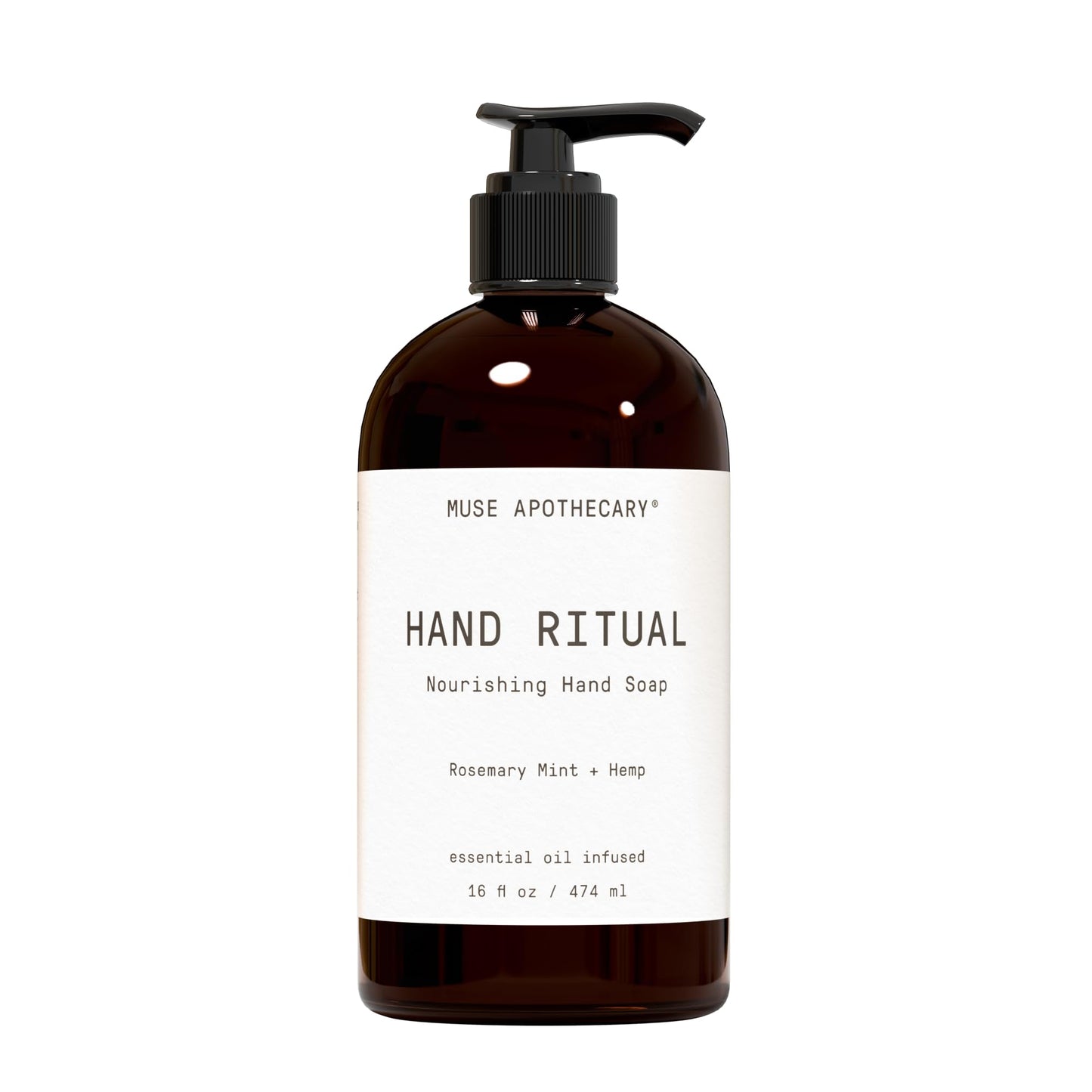 Muse Apothecary Hand Ritual - Aromatic And Nourishing Hand Soap, Infused With Natural Aromatherapy Essential Oils - Usda Certifi