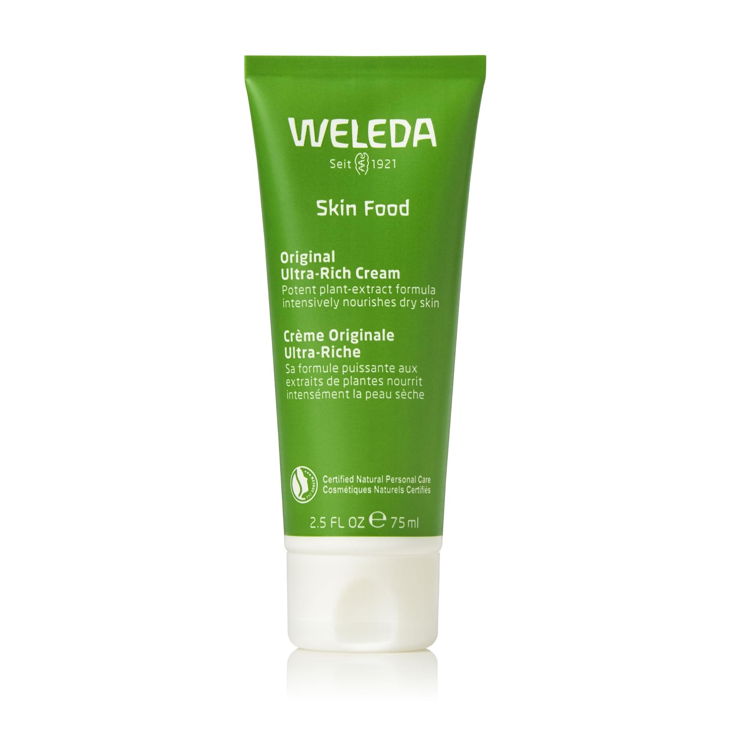 Weleda Skin Food Original Ultra-Rich Body Cream 2.5 Fluid Ounce, Plant Rich Hydrating Moisturizer With Pansy, Chamomile And Cale