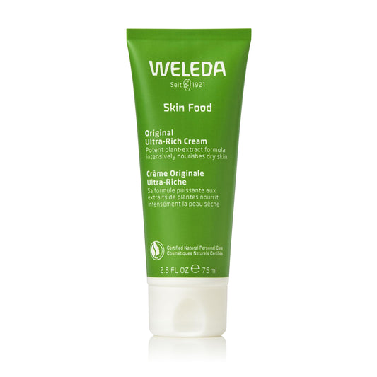 Weleda Skin Food Original Ultra-Rich Body Cream 2.5 Fluid Ounce, Plant Rich Hydrating Moisturizer With Pansy, Chamomile And Cale