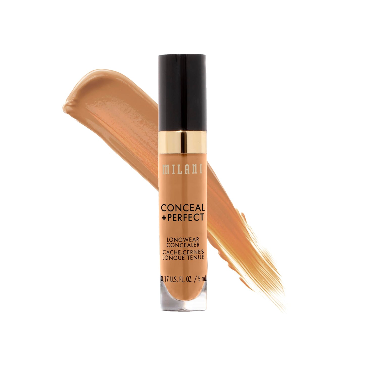 Milani Conceal + Perfect Longwear Concealer - Cool Sand (0.17 Fl. Oz.) Vegan, Cruelty-Free Liquid Concealer - Cover Dark Circles
