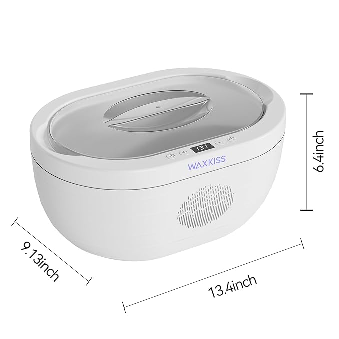 Paraffin Wax Machine for Hand and Feet with 3 packs of Paraffin Wax Refills Unscented,3000ml Hand wax Paraffin Machine for Reservation Paraffin Wax Bath
