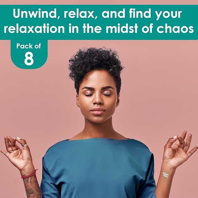 The Friendly Patch - Relax & Let Go with Ashwagandha, Gaba & Gotu Kola - Formerly known as Zen Patches 8 pack