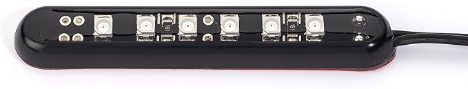 Oznium LED Modules (Straight Black, Blue LED)