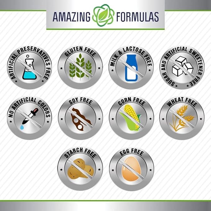 Amazing Formulas Melatonin 10 Mg Fast Dissolve Supplement | 250 Tablets | Strawberry Flavor | Non-GMO | Gluten-Free | Made in USA
