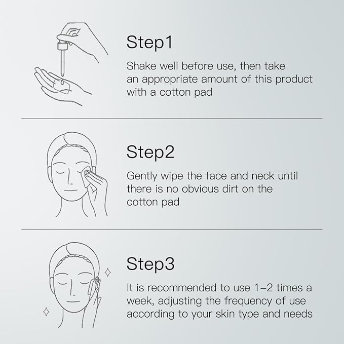 7% Glycolic Acid Exfoliating Toner, Exfoliating Facial Toner, Pore Minimizing Toner, Smooth Skin, Even Tone, Hydrating Formula