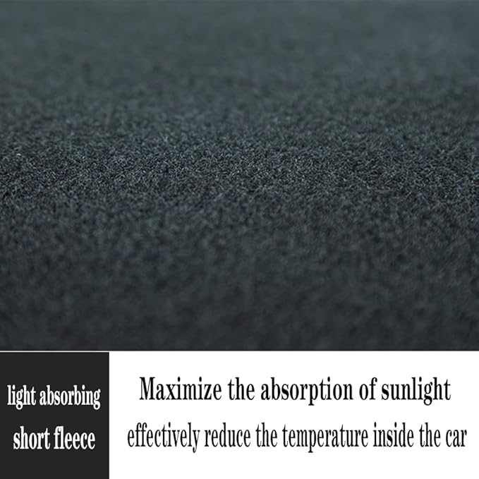 Dashbaord Covers for Chevy Silverado 2014-2018,Polyester Dash Board Covers mat,Interior Dashboard Protecter Cover,Car Dashboard Covers Pads,Red