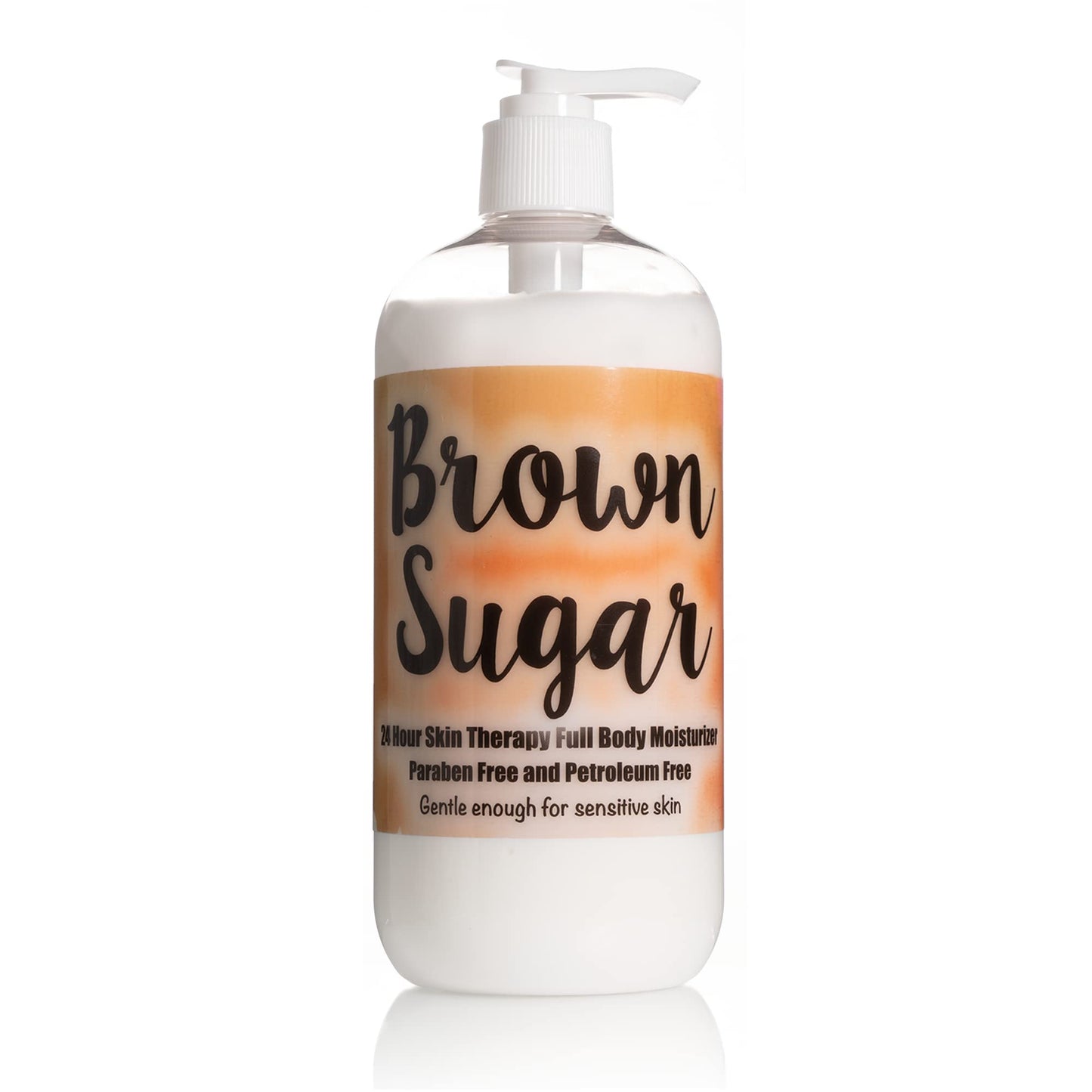 The Lotion Company 24 Hour Skin Therapy Lotion, Brown Sugar Fragrance, Full Body Moisturizer, Paraben Free, Made In Usa, 16 Ounc
