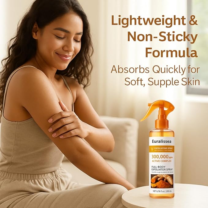 Peel Shot Body & Face Turmeric Mist – Botanical Skin Comfort Spray for Smooth and Supple Feel 200mL