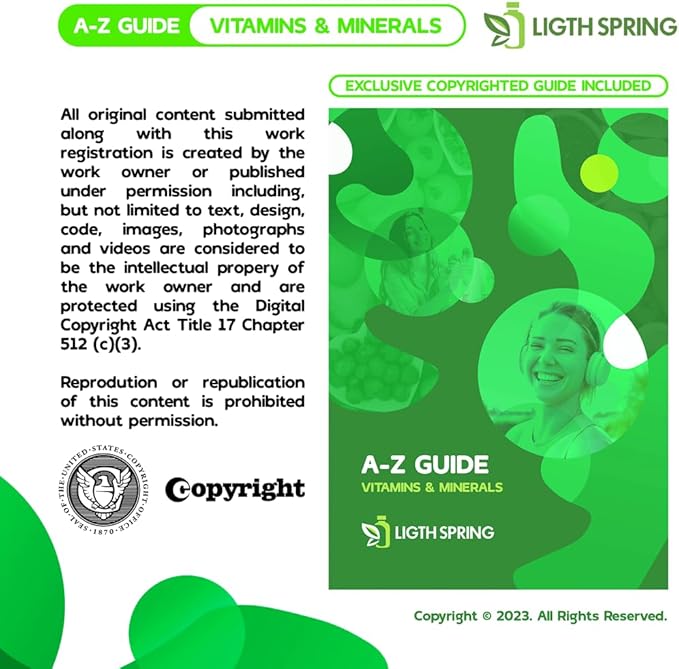 Calcium Plus Vitamin D, Adult Gummies, 500 mcg, 1000 IU, Assorted Flavors, 100 Ct Bundle with Exclusive Vitamins & Minerals - A to Z - Better Ligth&Spring Guide (2 Items)