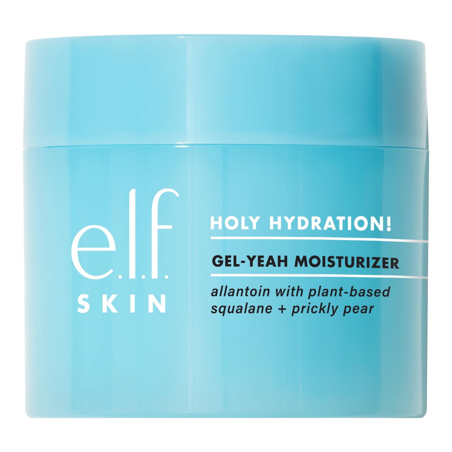 E.L.F. Skin Holy Hydration! Gel-Yeah Moisturizer, Lightweight Moisturizer For Plump, Hydrated Skin, Infused With Squalane, Vegan