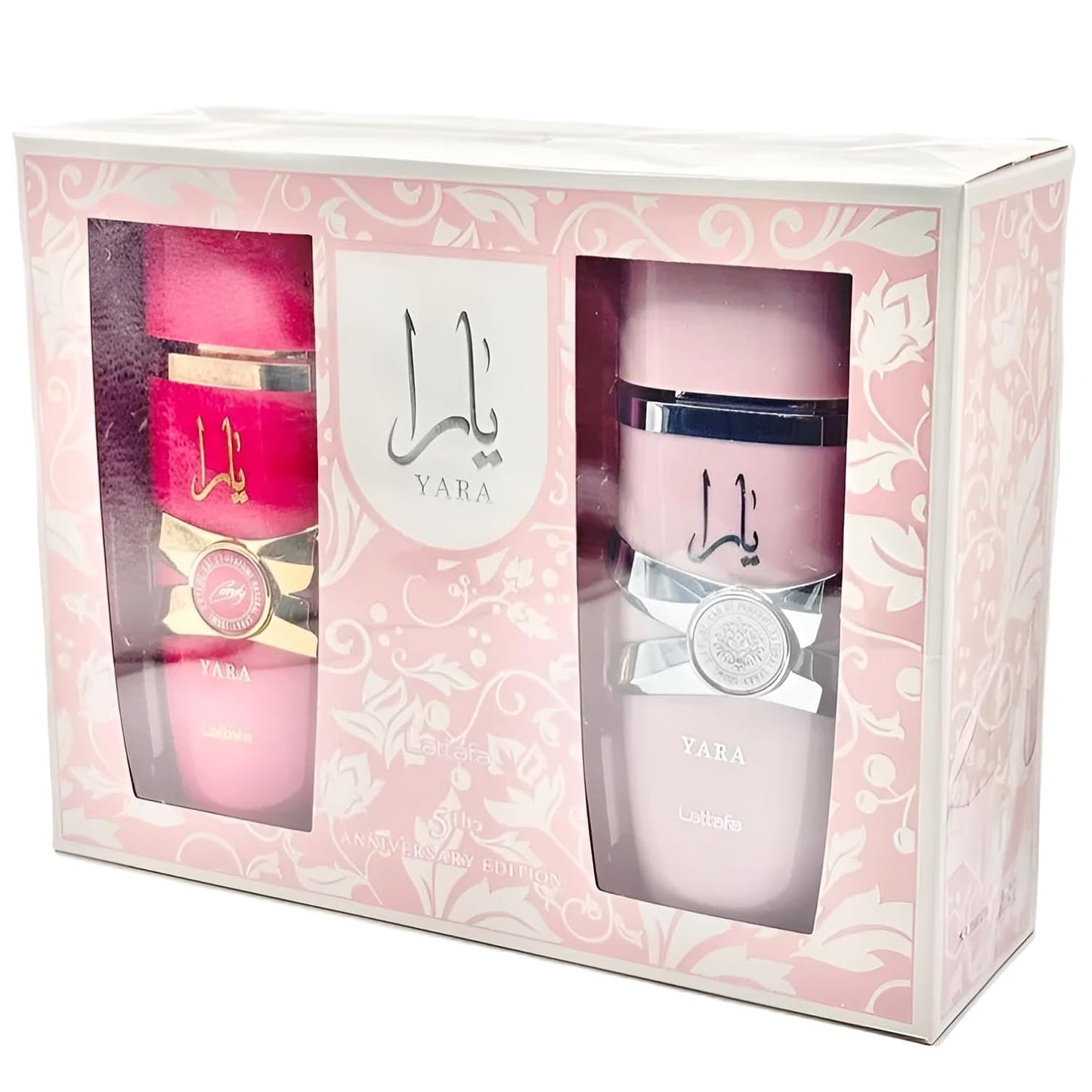 Yara Tous Eau de Parfum Spray for Women | 3.4 Oz | Pack of 4 | Lattafa