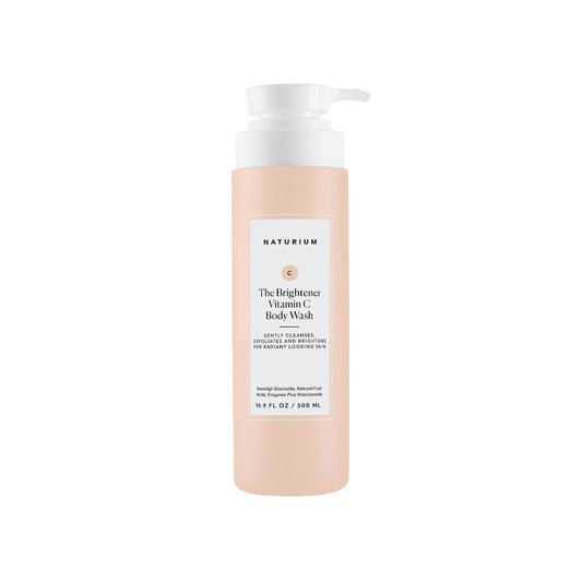 Naturium The Brightener Vitamin C Body Wash, Gentle Cleanser For Smoother-Looking Skin, Removes Dirt, Oil & Other Impurities, 16