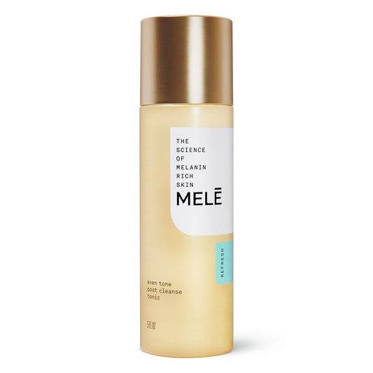 Mele Post Cleanse Tonic Gently Exfoliates To Remove Impurities, Fade Dark Spots, And Help Correct Signs Of Aging Even Tone With