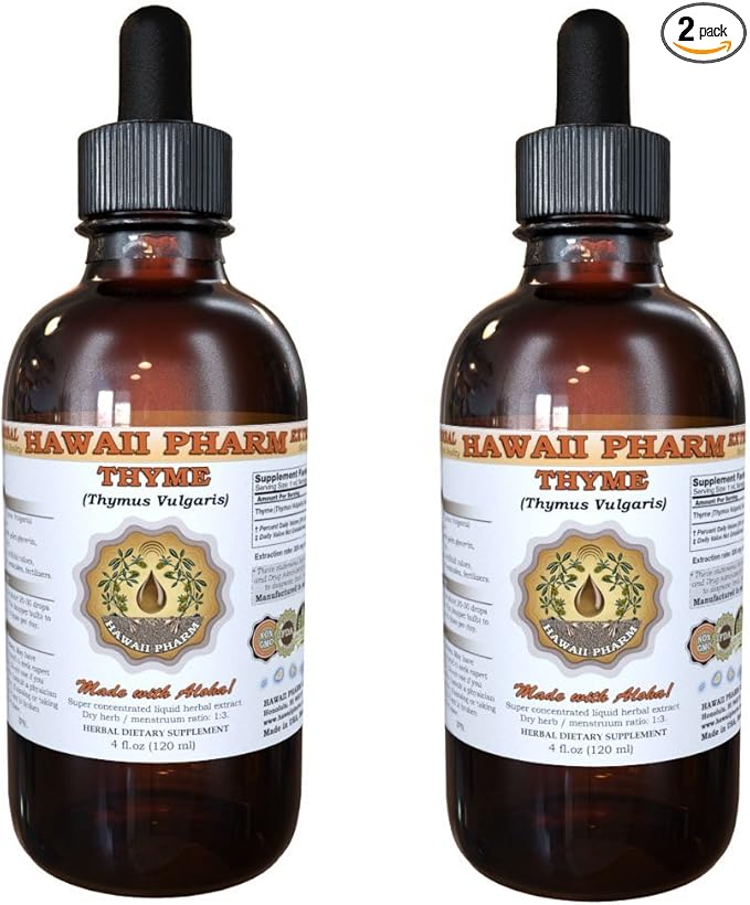 Thyme (Thymus vulgaris) Liquid Extract 2x2 fl.oz