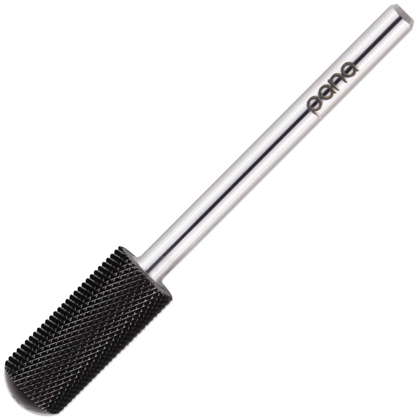 Pana Smooth Top Small Barrel 3/32'' Shank Size - (Dlc Black, Extra Fine Grit) - Fast Remove Acrylic Or Hard Gel Nail Drill Bit F