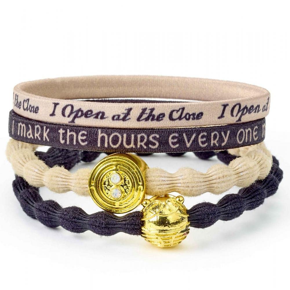 Harry Potter Time Turner And Golden Snitch Hair Band Set By The Carat Shop