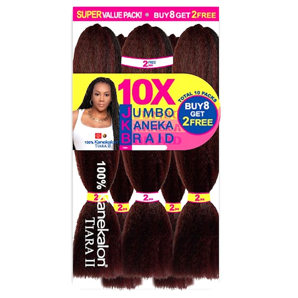Vivica A. Fox (Jumbo 10X Braid) - Synthetic Braiding Hair In Dark Brown