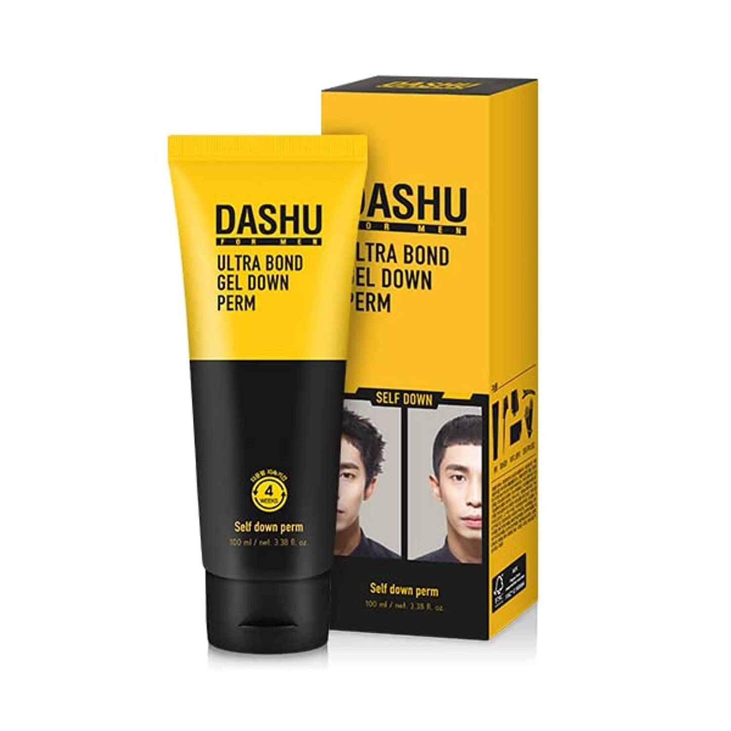 Dashu Premium Ultra Bond Gel Down Perm 3.5Oz - Helps Tame Frizzy Hair