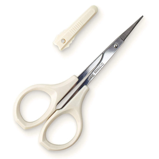 Humbee Eyebrow Scissors Self Care Tools Small Scissors For Facial, Nose, Eyebrow, Mustache, And Beard Hair Trimming & Grooming,