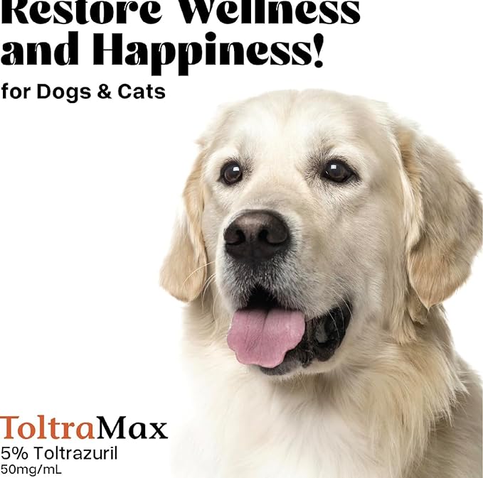 Vetr's Toltramax Toltrazuril Powder for Horses, Dogs, Cats, 100g (5.0%, Beef)