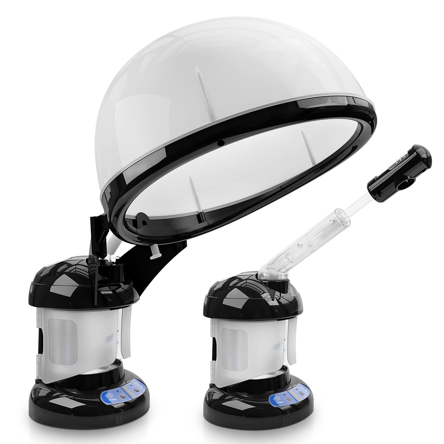 Hair Steamer Kingsteam 2 In 1 Ozone Facial Steamer, Design For Personal Care Use At Home Or Salon Barber