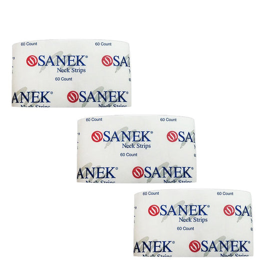 Salon Barber Hair Stylist Graham Sanek 3 Packs Of 60 Neck Strips Sd-40003