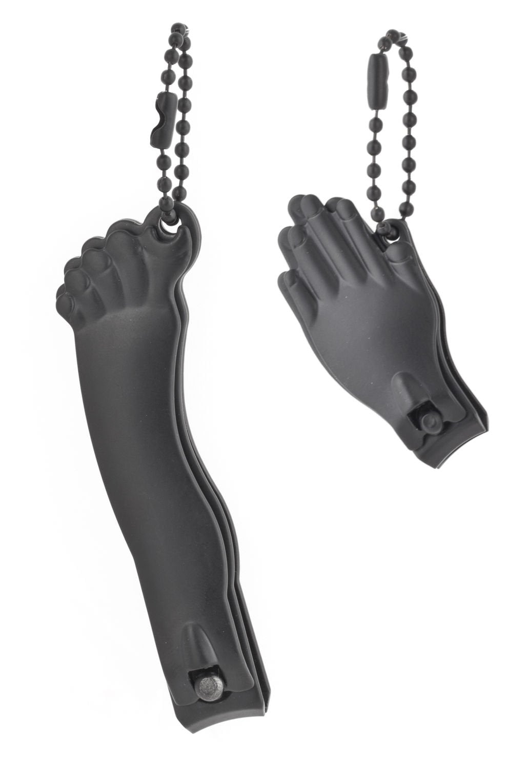Kikkerland Black Hand & Foot Nail Clippers Set, 0.22 Pound