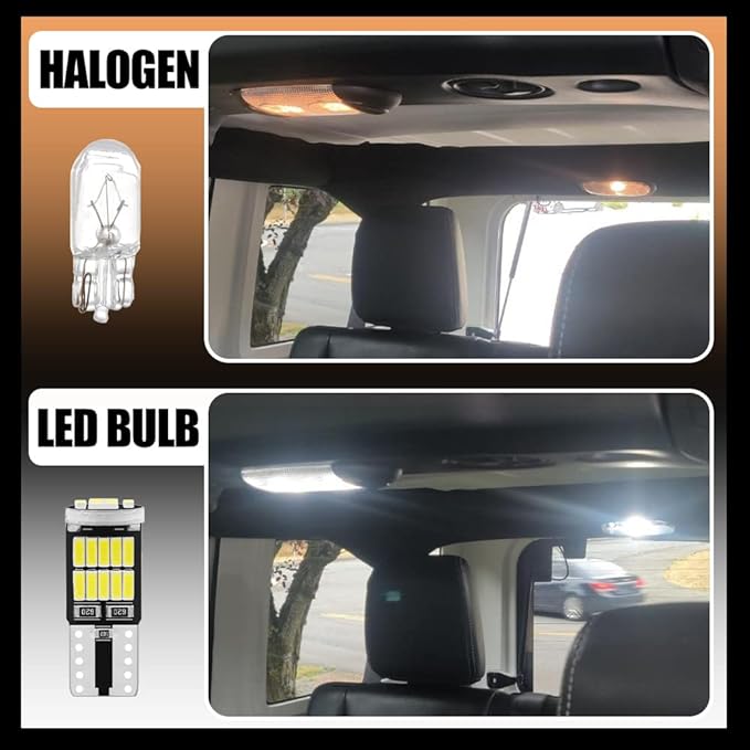 LED Interior Lights Bulb Kit for Hyundai Santa Fe 2013 2014 2015 2016 2017 2018 2019 2020 Map Dome Vanity Mirror Trunk License Plate Tag Lights Interior Bulbs + Install Tool Guide
