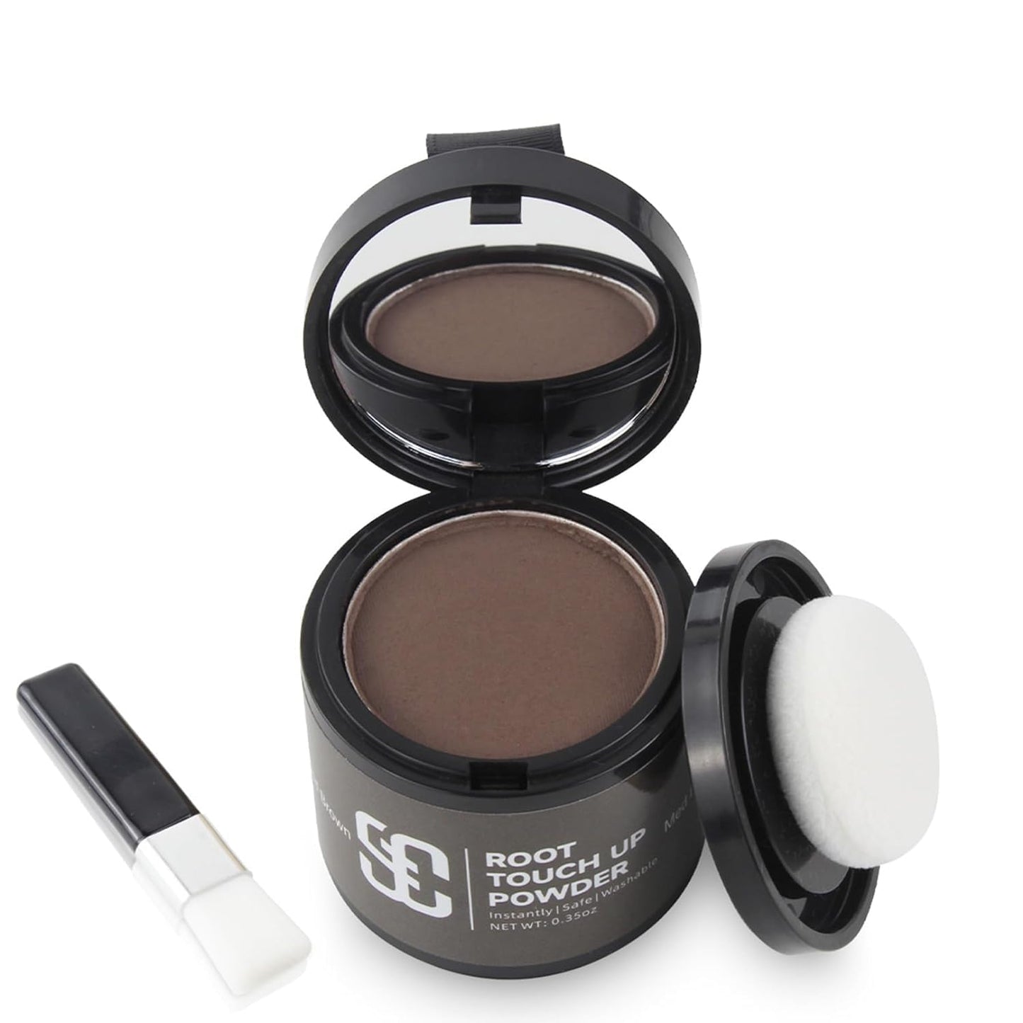 Sovoncare Instantly Hairline Powder-Maycheer Conceals Gray Hair Loss Shadow Coverage Magic Color Root Touch Up For Women & Men M