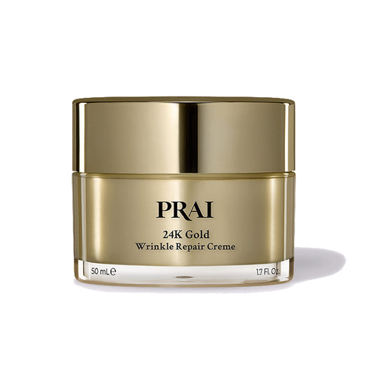Prai Beauty 24K Gold Creme - Face Moisturizer, Skincare Product, 1.7 Oz