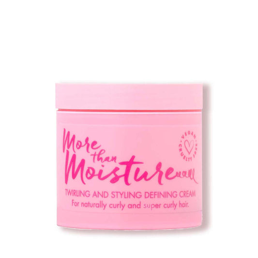 Umberto Giannini More Than Moisture Cream, Vegan & Cruelty Free Twirling & Styling Definition Cream, 100 Ml