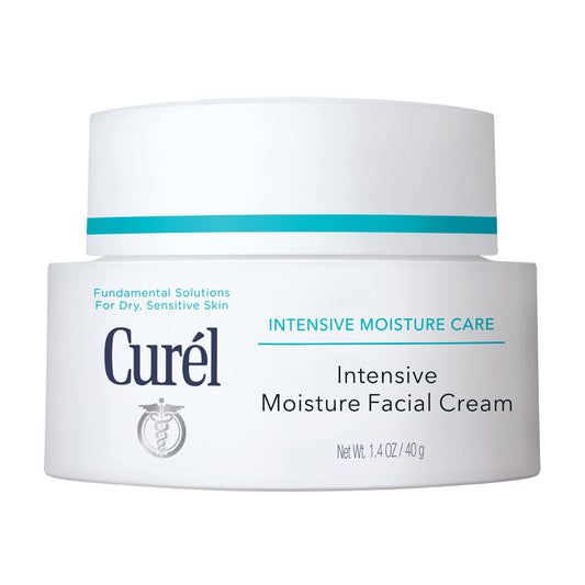 Curel Japanese Skin Care Intensive Face Moisturizer Cream, Face Lotion For Dry To Very Dry Sensitive Skin, For Women And Men, An