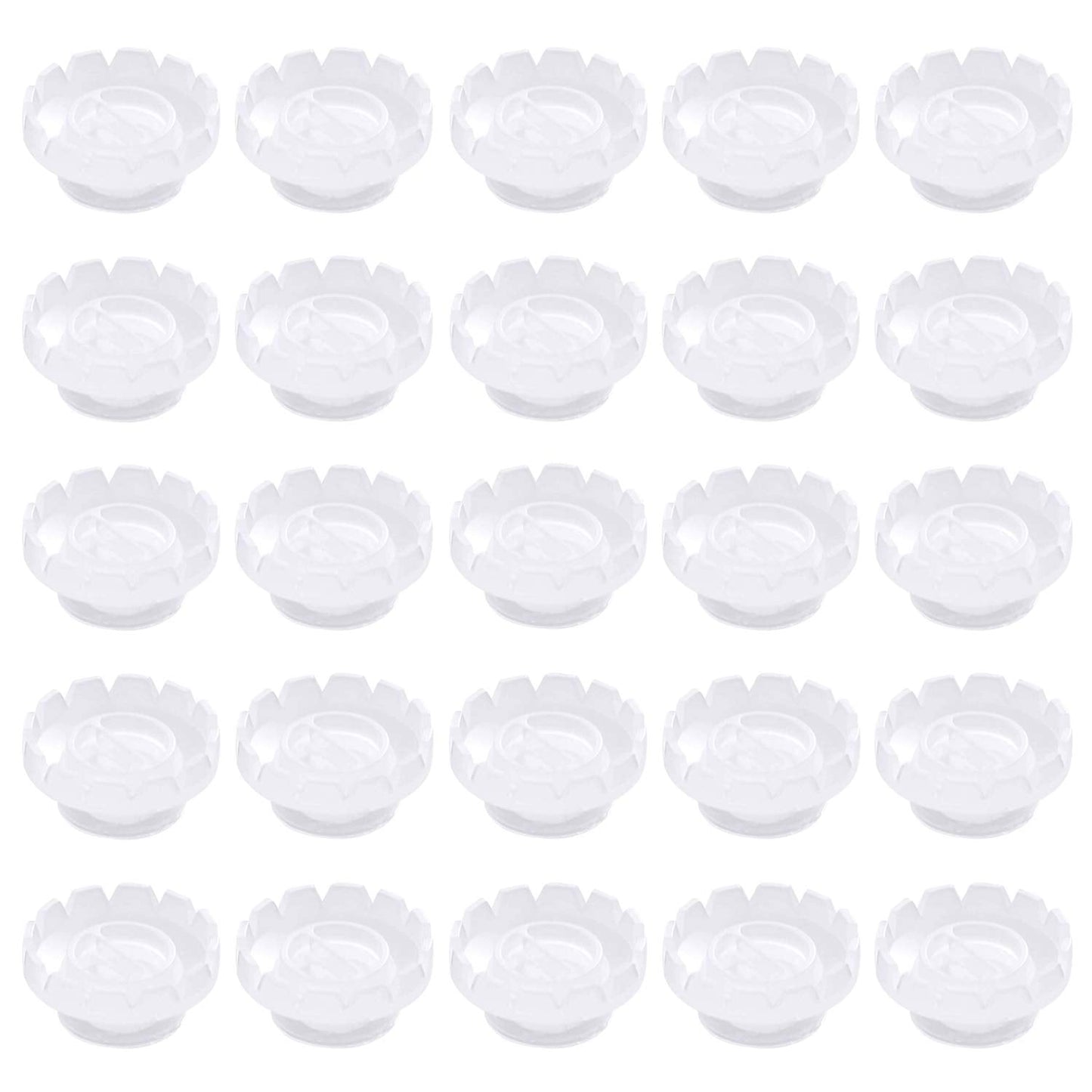 Auear, 200 Pack Eyelash Extensions Volume Lashes Fan Quick Blossom Cups Glue Holder And Lash Organizer Supplies Tools