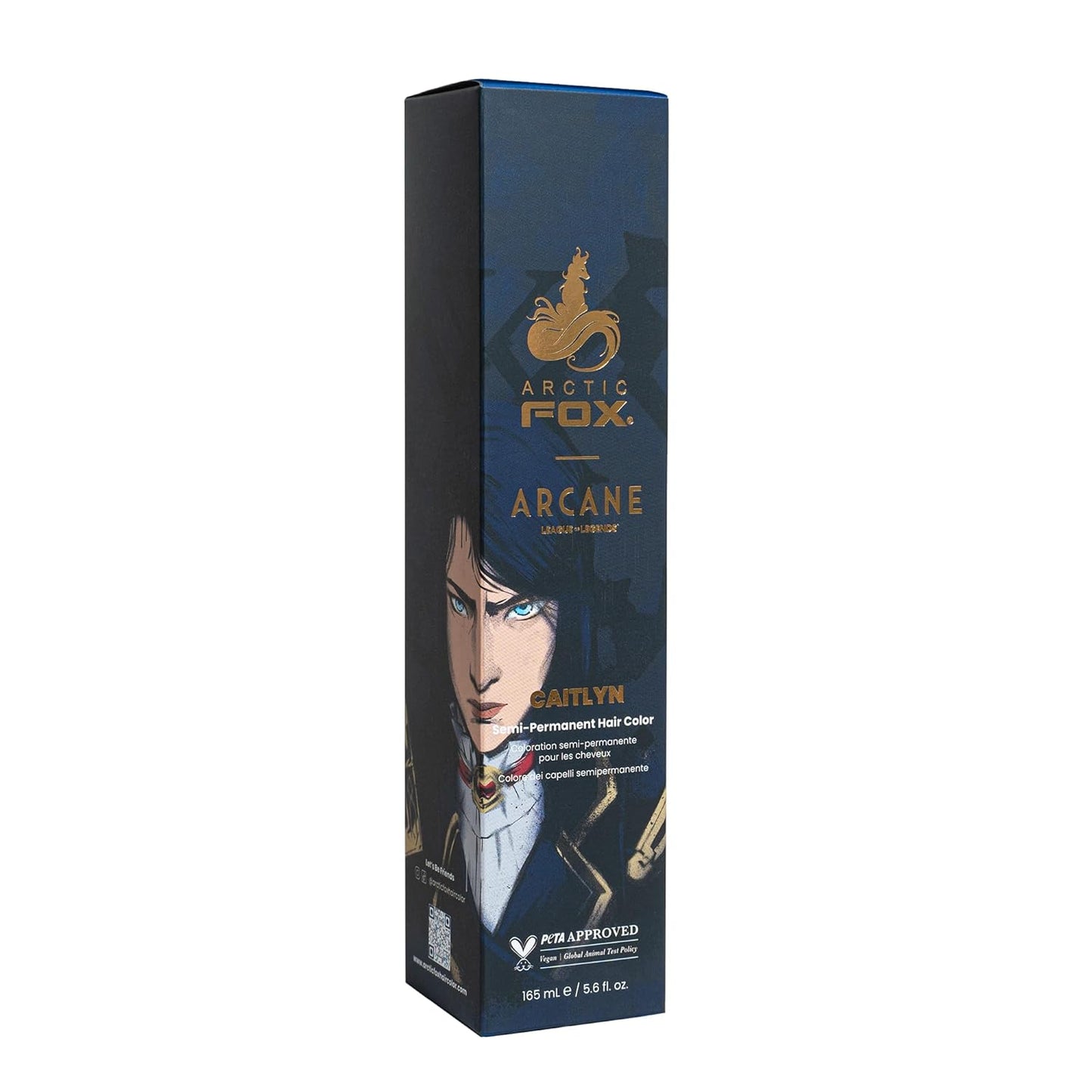 ARCTIC FOX Vegan Semi-Permanent Hair Color Dye | NEVERLAND | 4 Fl Oz
