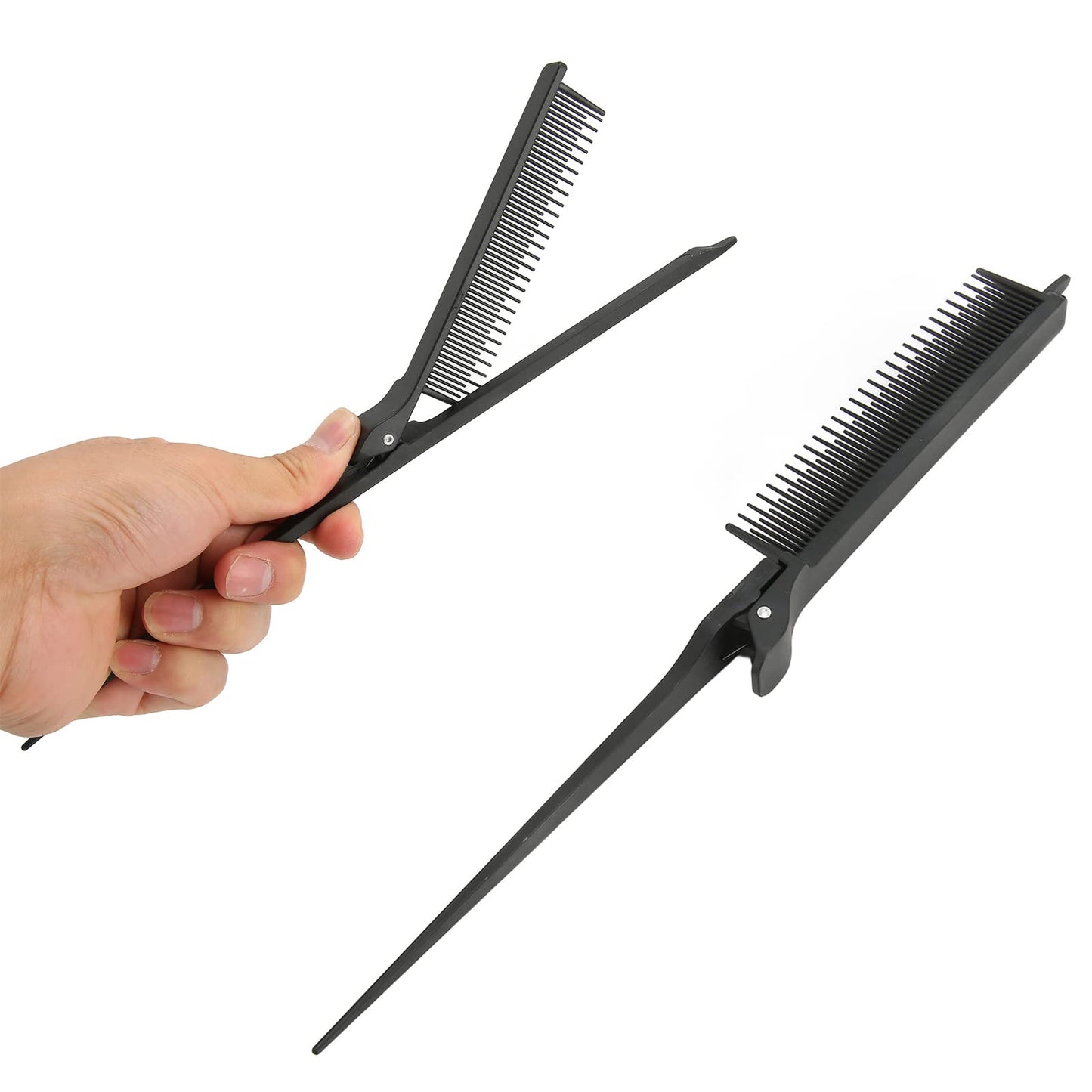 Hair Combs, Professional Salon Hair Clip Highlights Comb, Rat Tail Teasing Clip Comb, Straightening Hair Comb For Knotty Hair Un