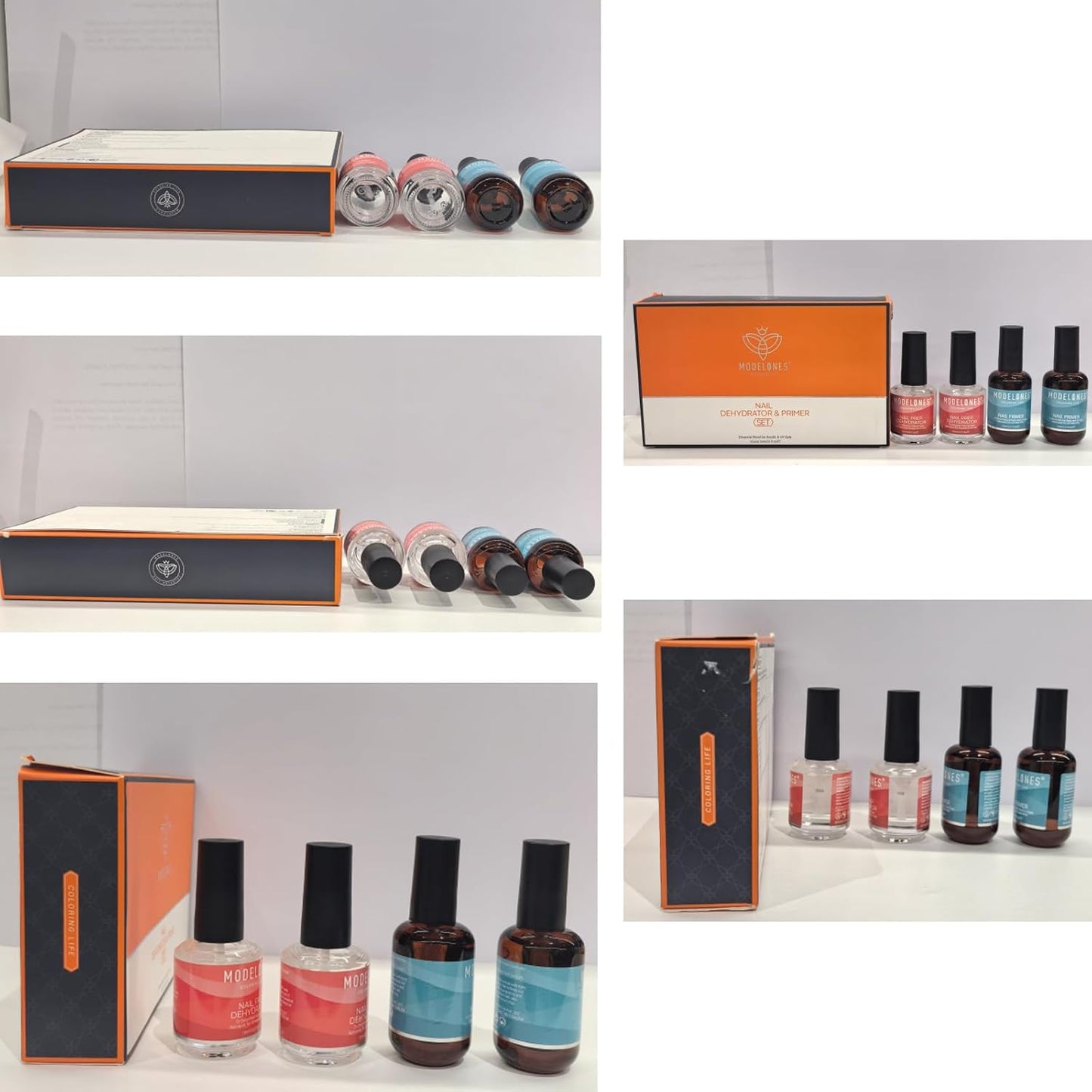 Modelones 15ml Gel Top Coat | Super Shiny No Wipe Base & Top Coat Set
