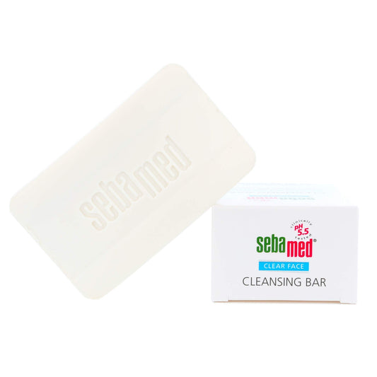 Sebamed Clear Face Teenage Cleansing Bar 100G - Effectively Reduces Pimples And Blackheads - For Impure And Acne Prone Skin - Pa