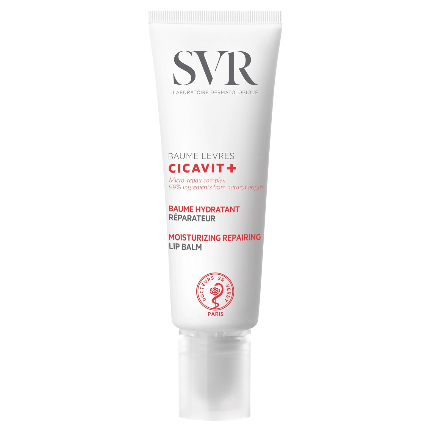 SVR Cicavit+ Lip Balm - Nourishing Protective Balm - Moisturizing Care for Very Dry and Chapped lips with Shea Butter and Coconu