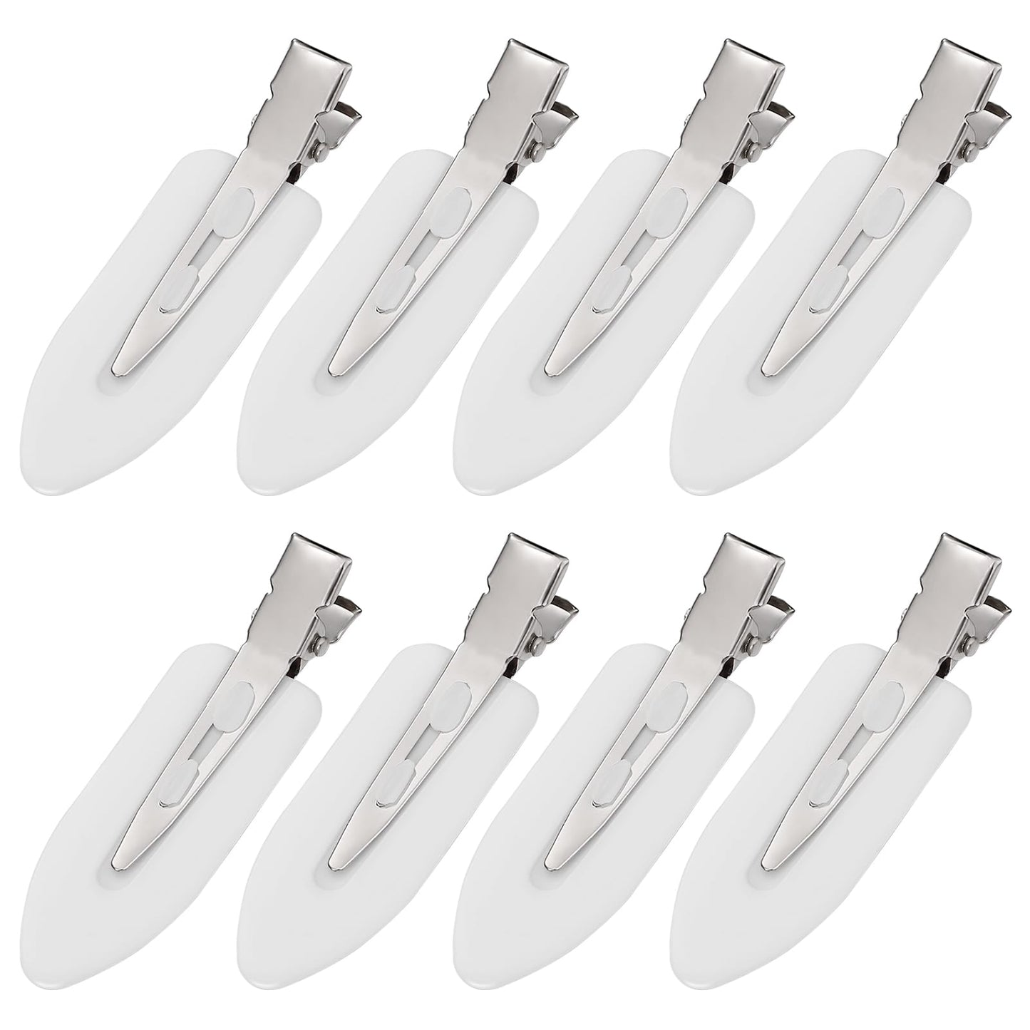 Madholly 8Pcs No Bend No Crease Hair Clips - Styling Duck Bill Clips Alligator Hair Barrettes For Styling Sectioning For Salon H