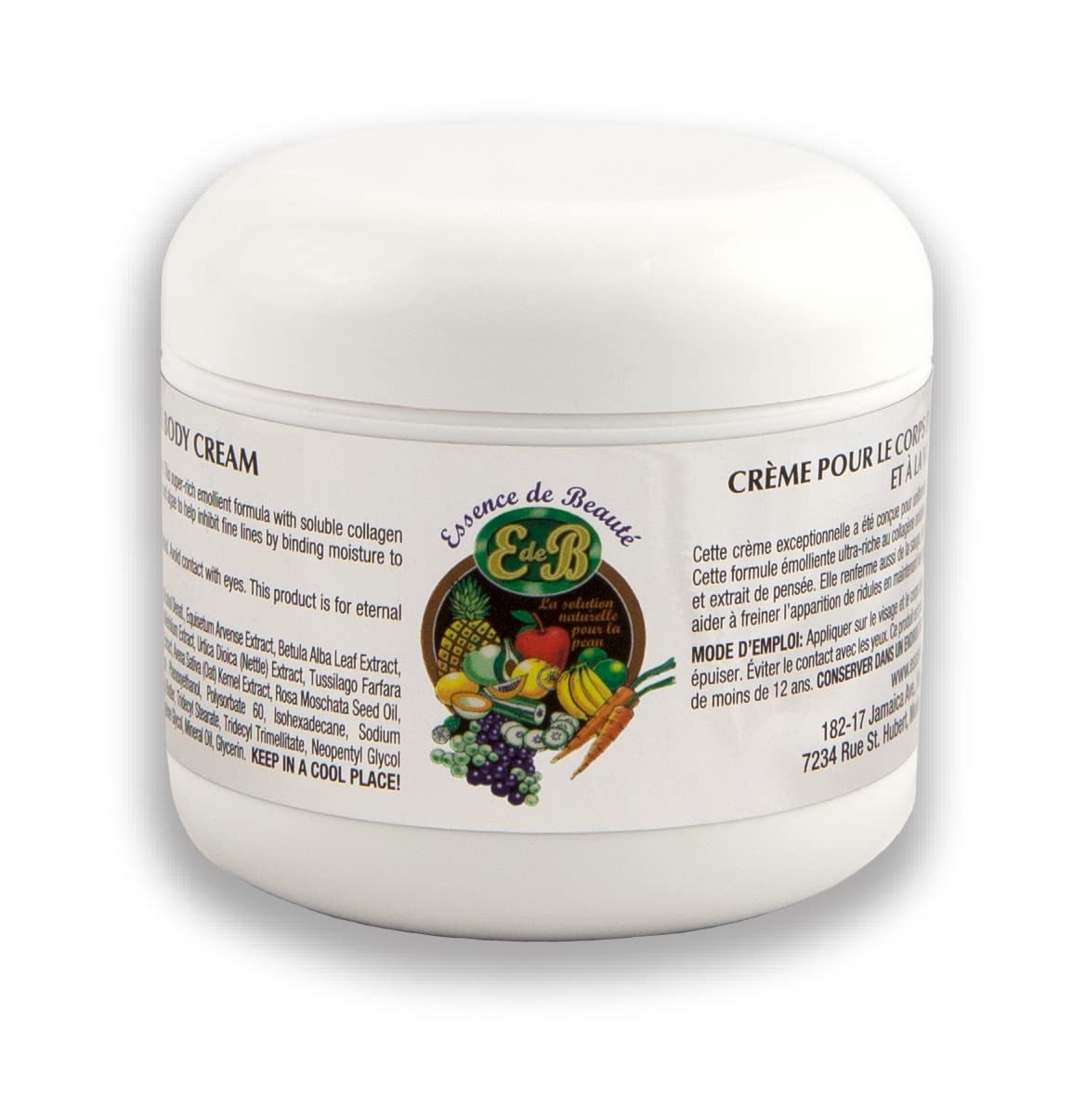 Essence De Beaute - Collagen Cream 8Oz