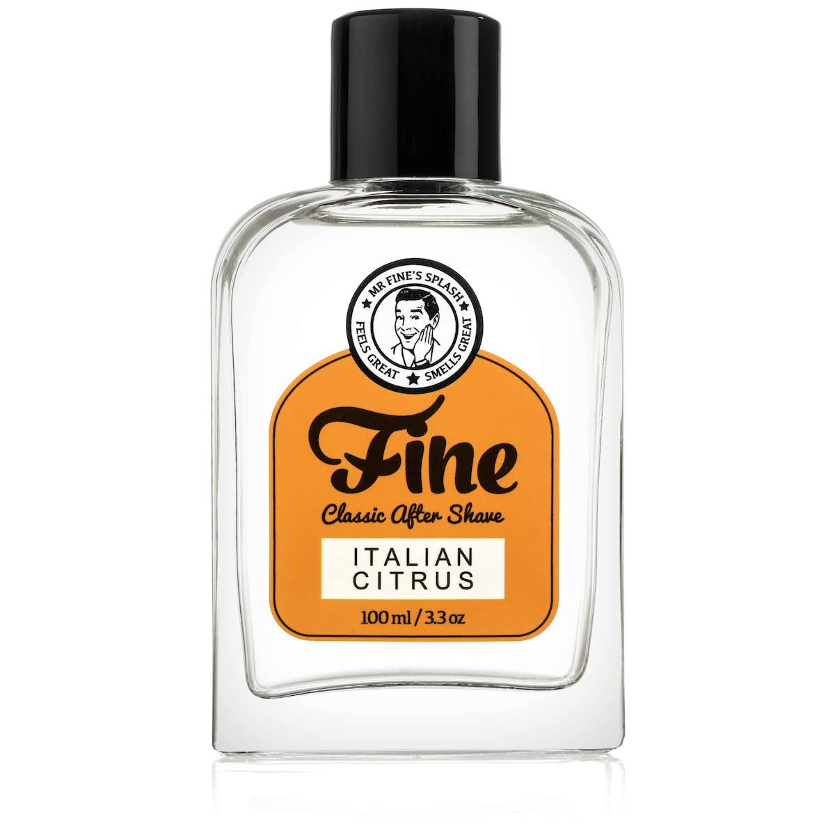 Mr Fine's Italian Citrus Mens Aftershave -A Splash Of Classic Barbershop Aftershave for Modern Men - The Wet Shavers Favorite