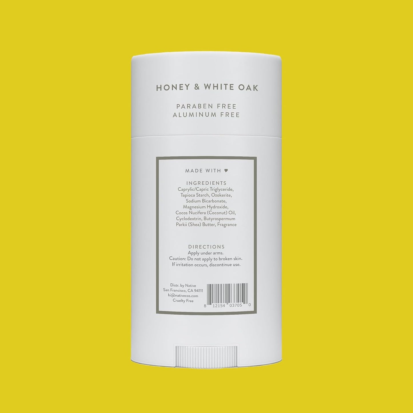 Native Deodorant | 72-Hour Odor Control | Aluminum-Free, Coconut & Vanilla, 2-Pack
