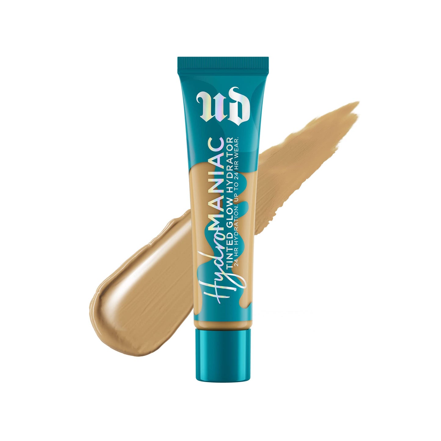 Urban Decay Hydromaniac Dewy Foundation (50 Medium Warm), Hydrating Tinted Moisturizer For Dry Skin, Buildable Medium Coverage,