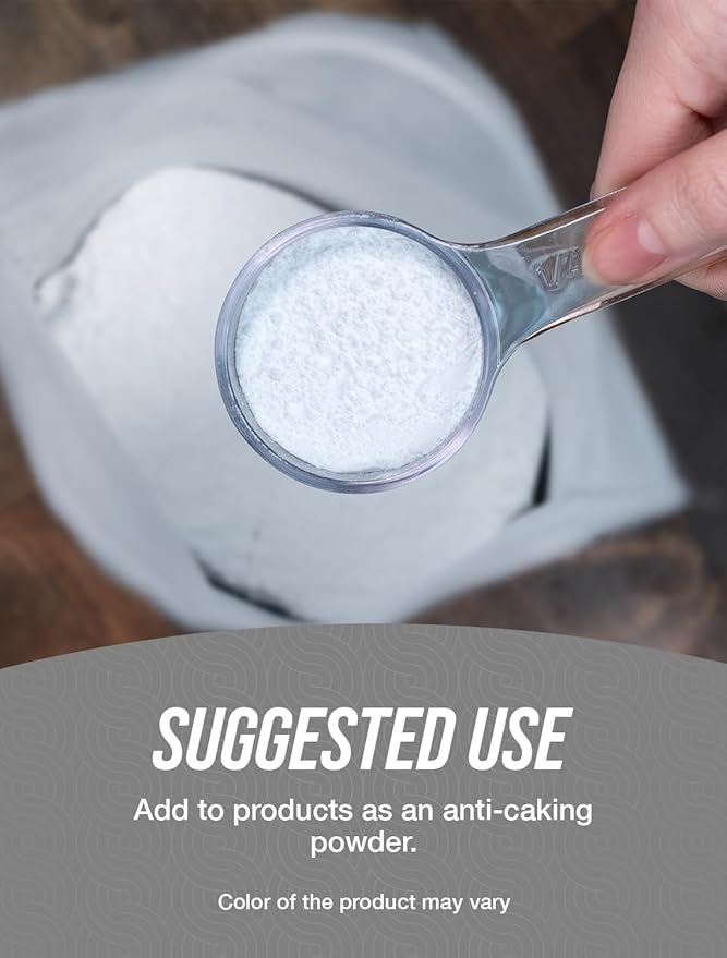 BulkSupplements.com Magnesium Stearate Powder - Anti-Caking, Flowing Agent, & Filler - Magnesium Stearate Food Grade, Servings May Vary - 100g (3.5 oz) (Pack of 1)