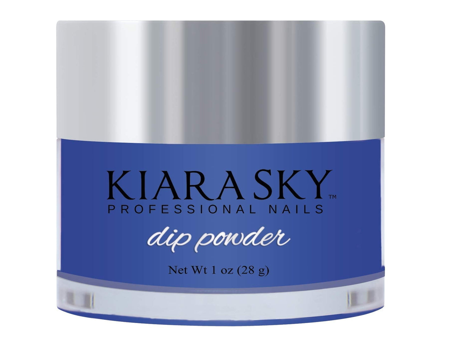 Kiara Sky Dip Powder. Blue Me Away Long-Lasting And Lightweight Nail Dipping Powder. (1 Ounce)