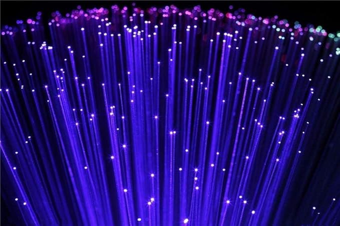 AKEPO End Glow Fiber Optic Light Cable 300pcs*Ф0.03in/0.75mm*9.8ft/3m, PMMA Plastic Optical Cable for LED Star Ceiling Sky Light Kit and Fiber Optical Lighting Decoration (Without Light Source)