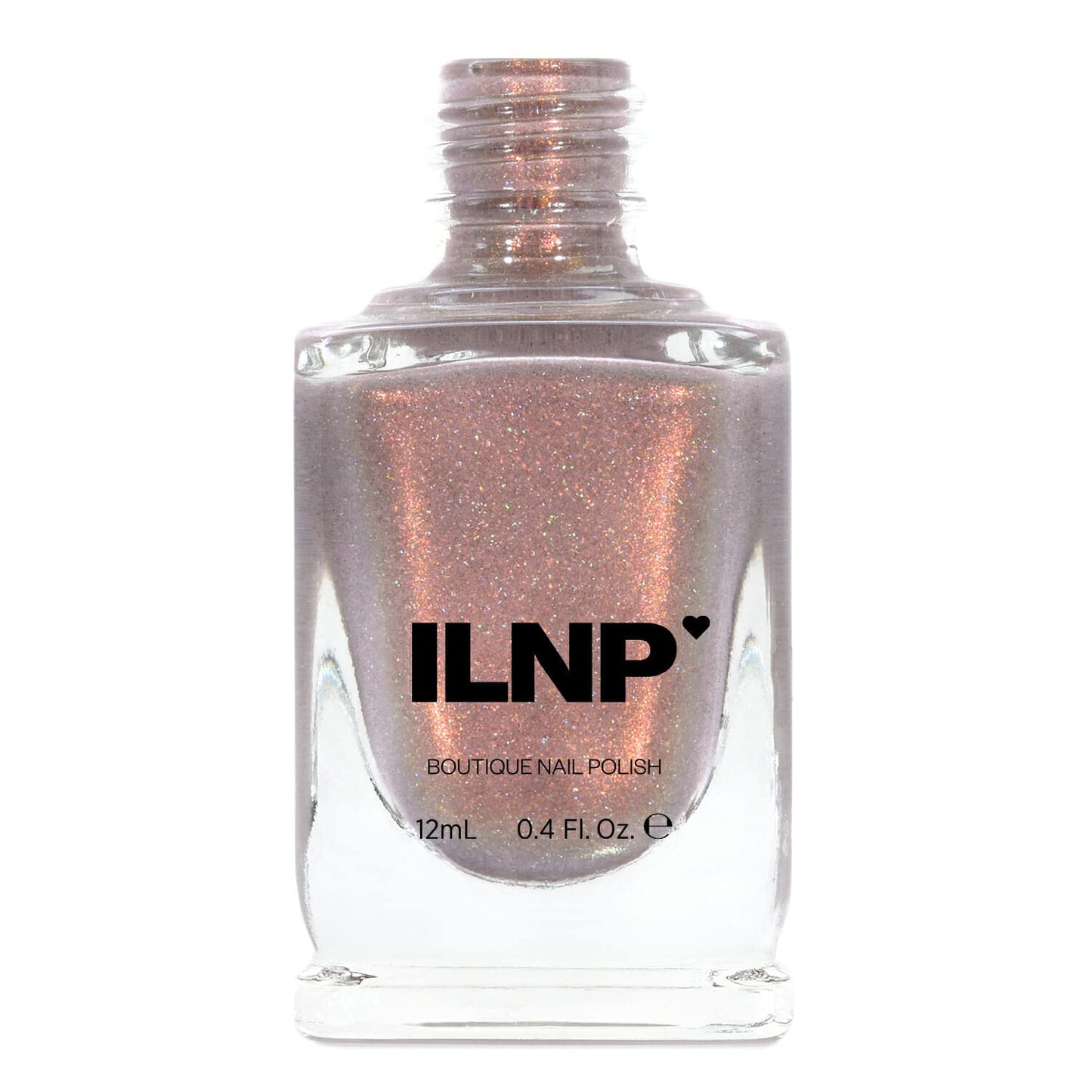 Ilnp Quicksand - Refined Warm Taupe Holographic Nail Polish
