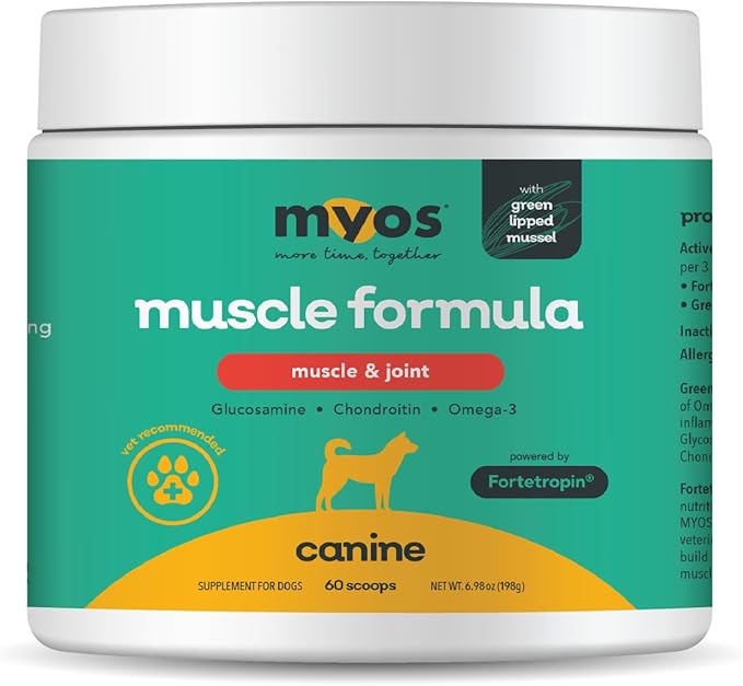 MYOS Muscle & Joint Powered by Fortetropin with Green Lipped Mussel (198 gr)