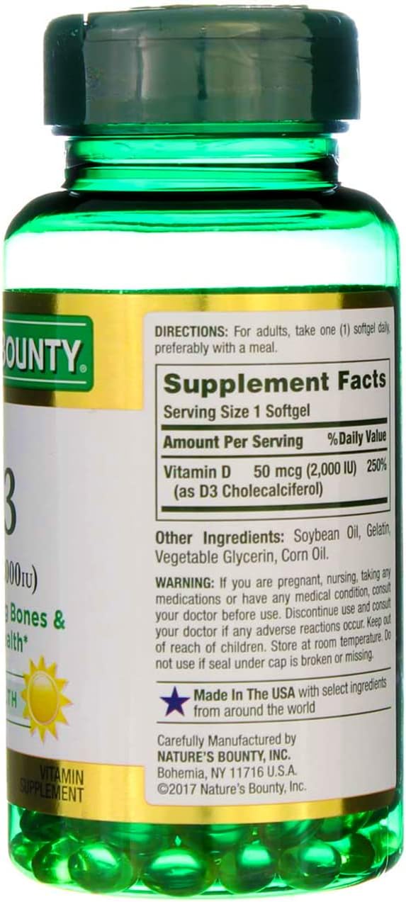 Nb Vit D 2000 Iu Tabs Size 150ct Nb Vit D 2000 Iu Tabs 150ct